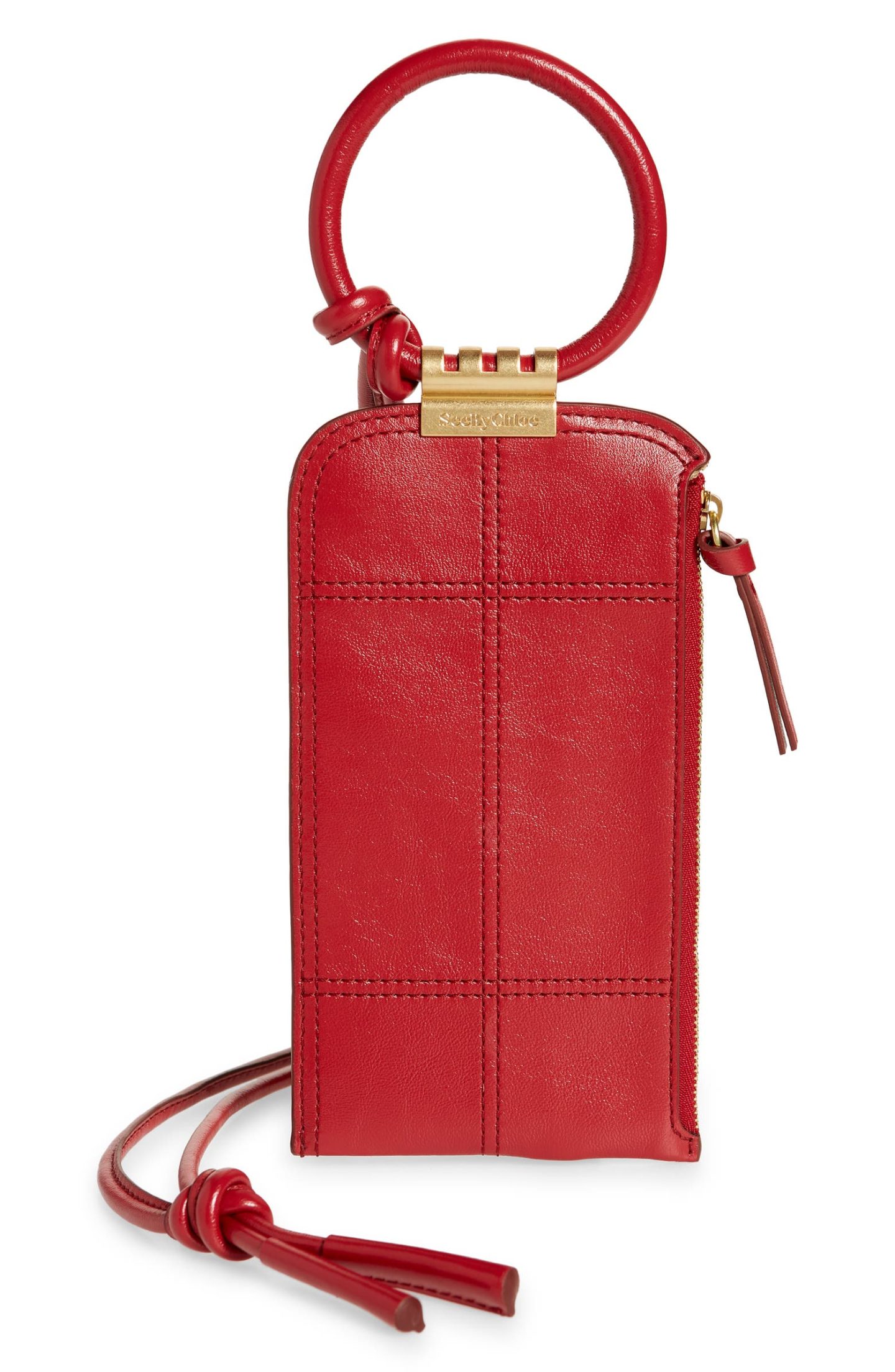 Red See By Chloe Eleonora Pouch 