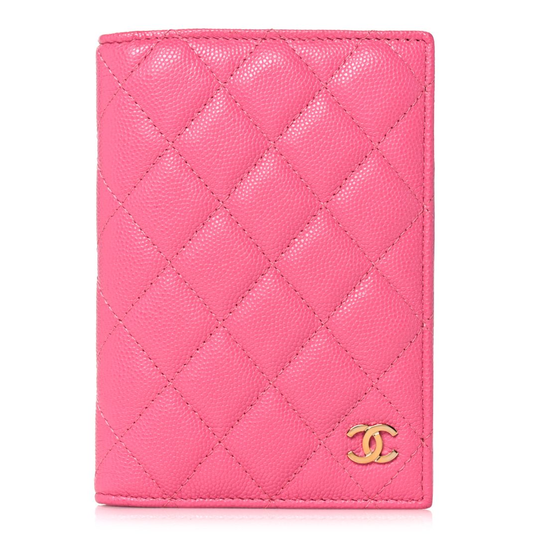 🌸 Chanel Passport Holder with Box - PM - Fashion Love Doha