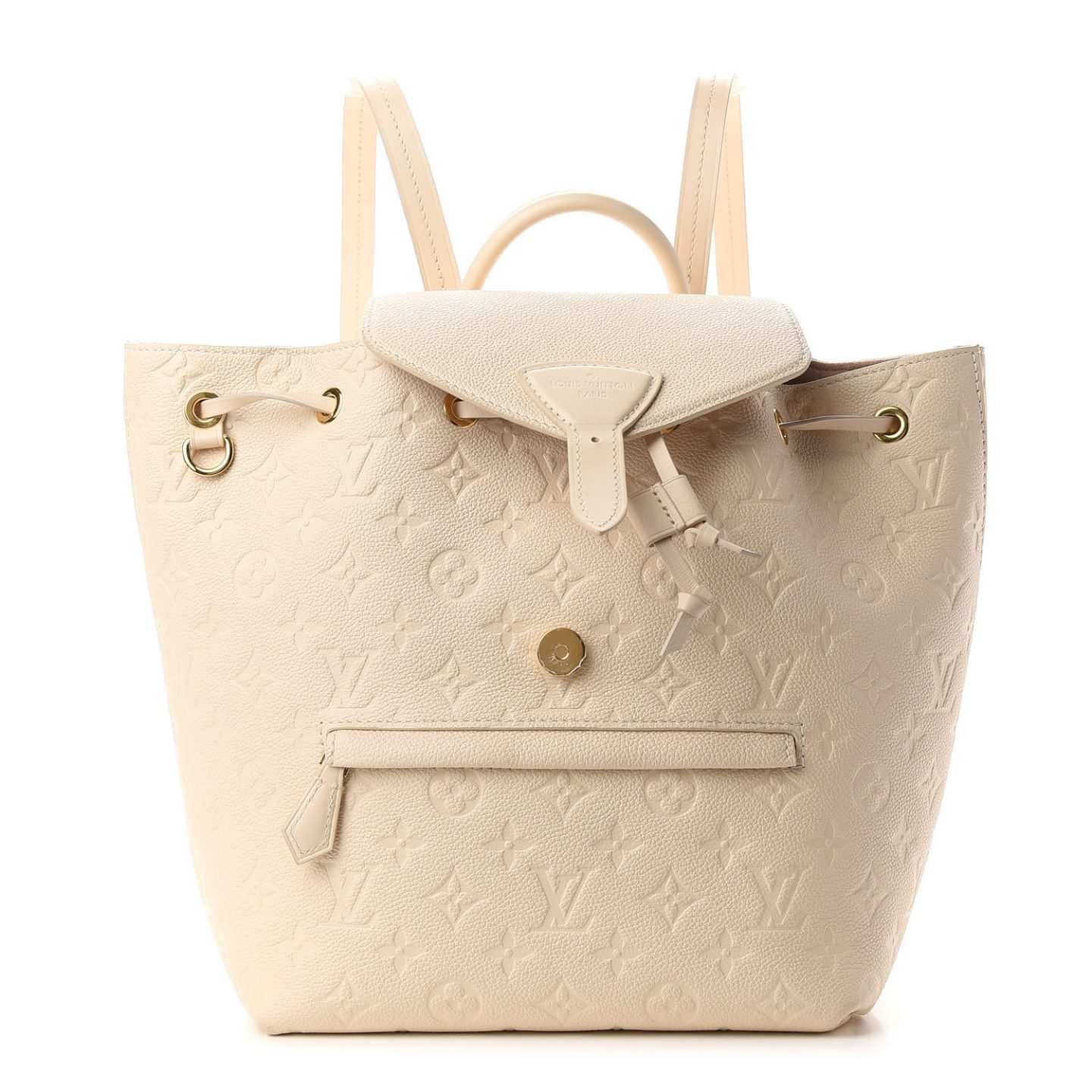 Cream Louis Vuitton Empreinte Montsouris Backpack 