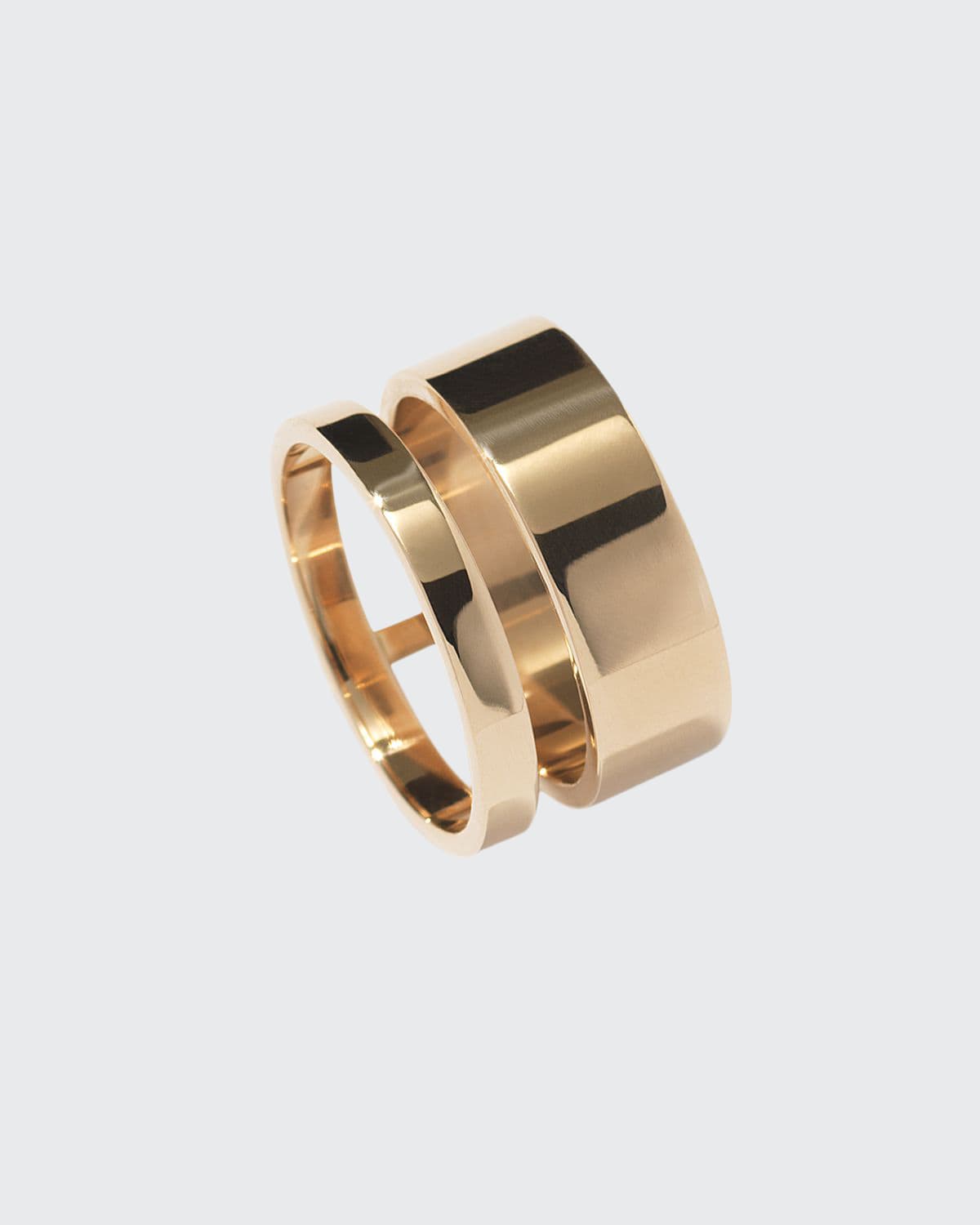 Repossi Berbere Two-Row Band Ring in 18K Gold 