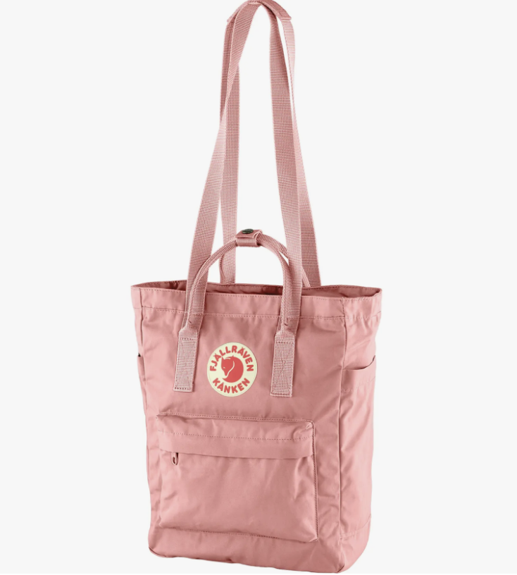 The Best College Bags For Girls: Fjallraven Kanten Tote Backpack in dusty pink