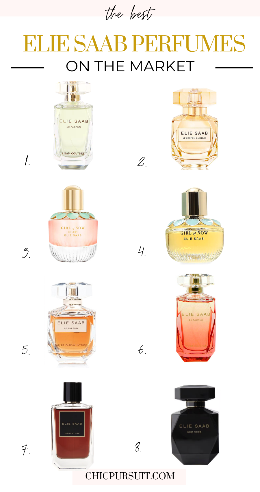 The best Elie Saab perfumes for women on the market