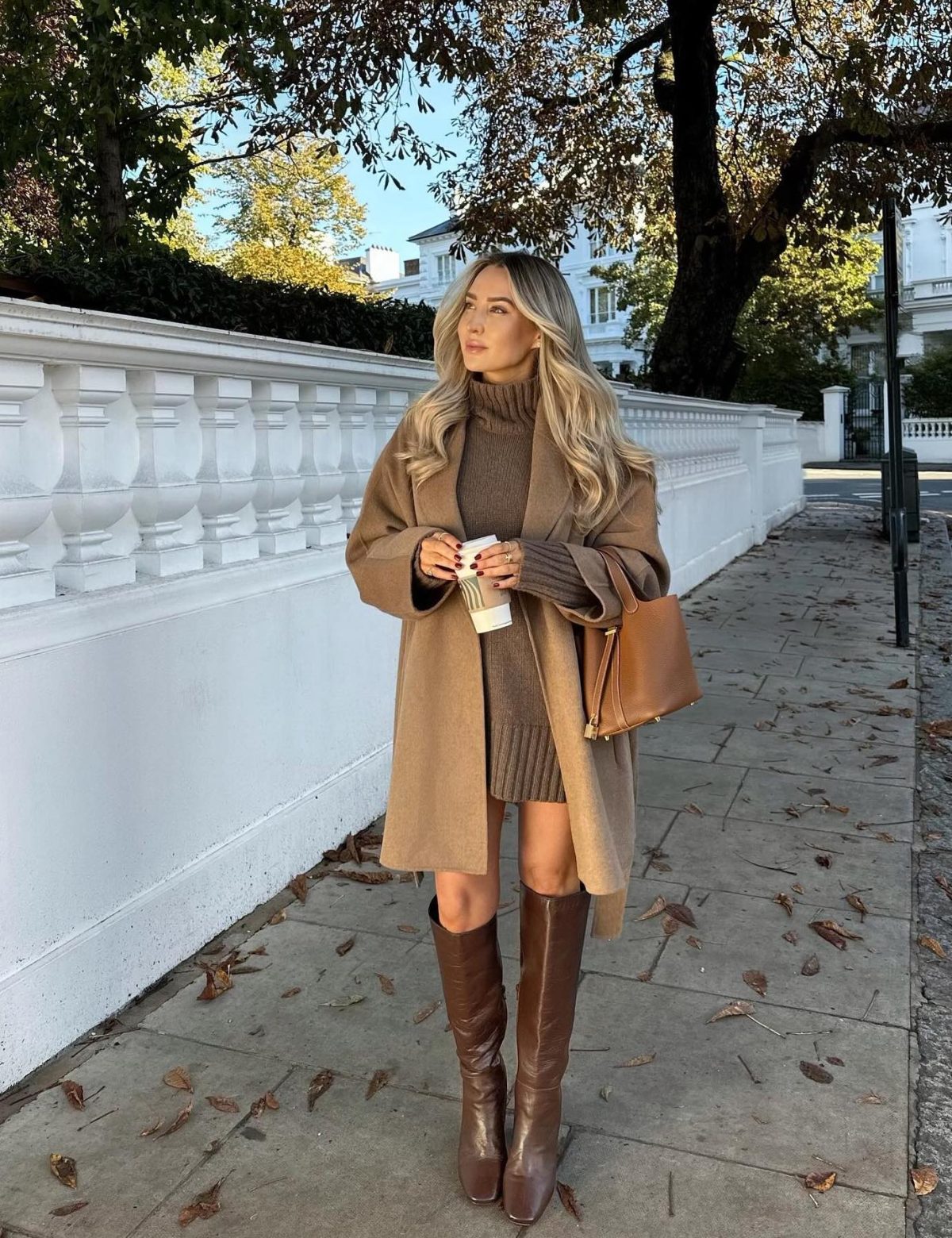 10 Chic Ways To Wear Brown Boots This Winter