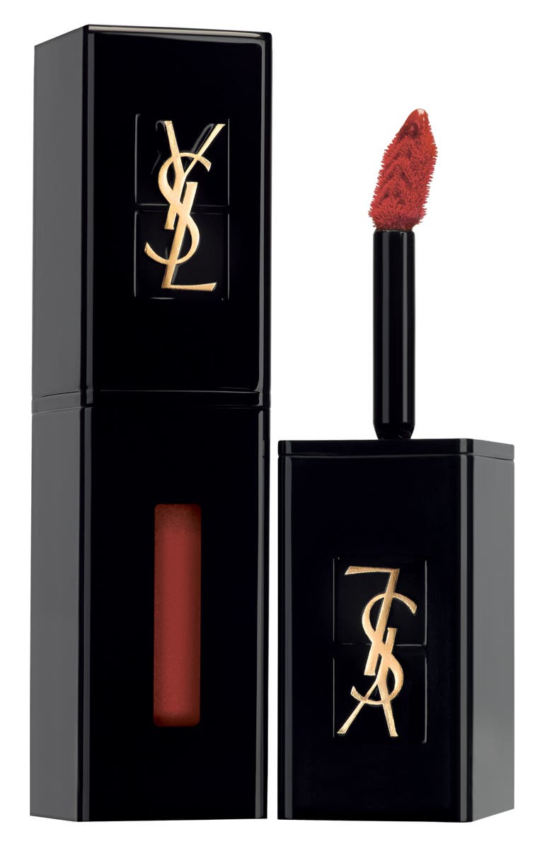 Pink and black Saint Laurent Vinyl Cream Lip Stain 
