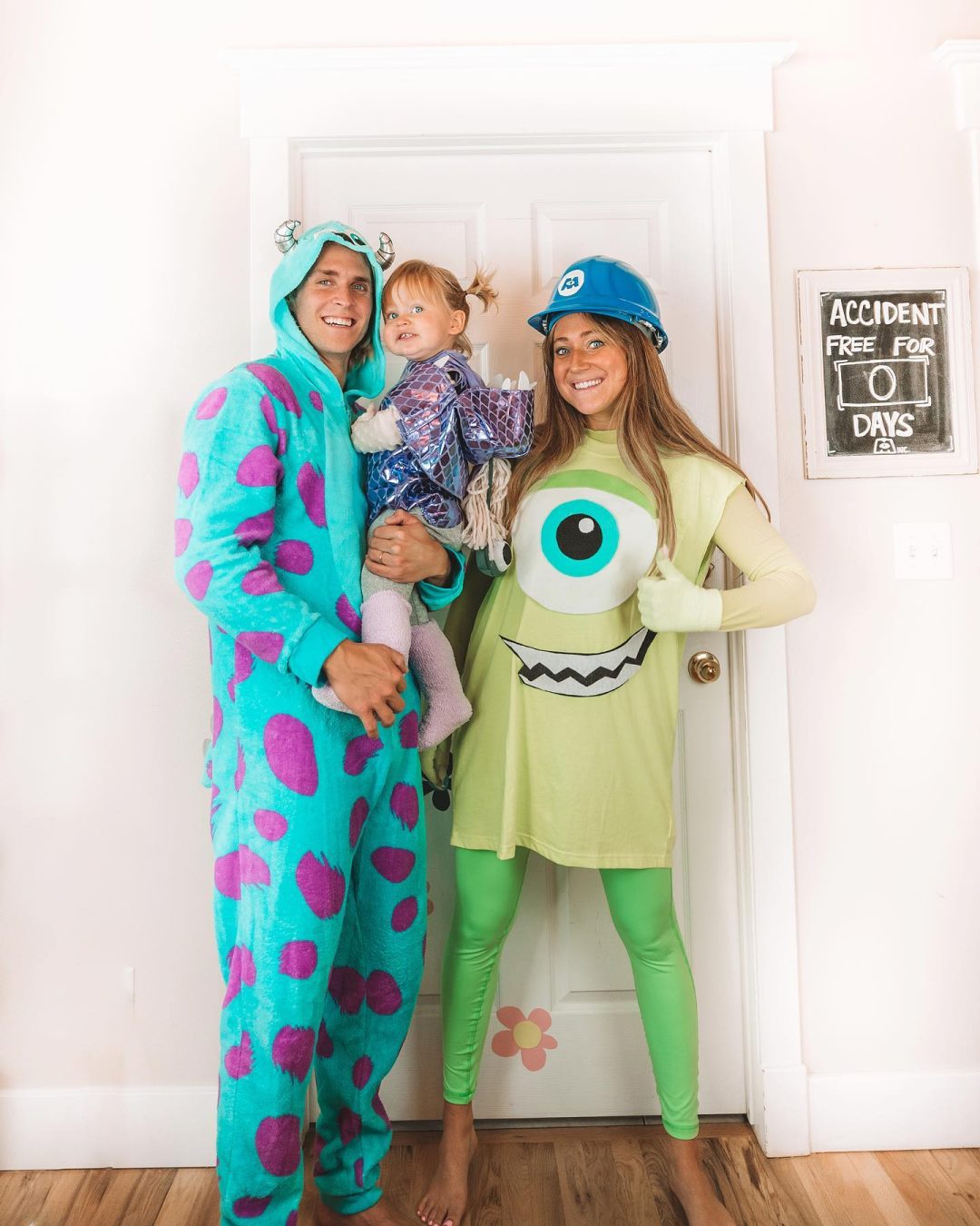 Monsters Inc family Halloween costume