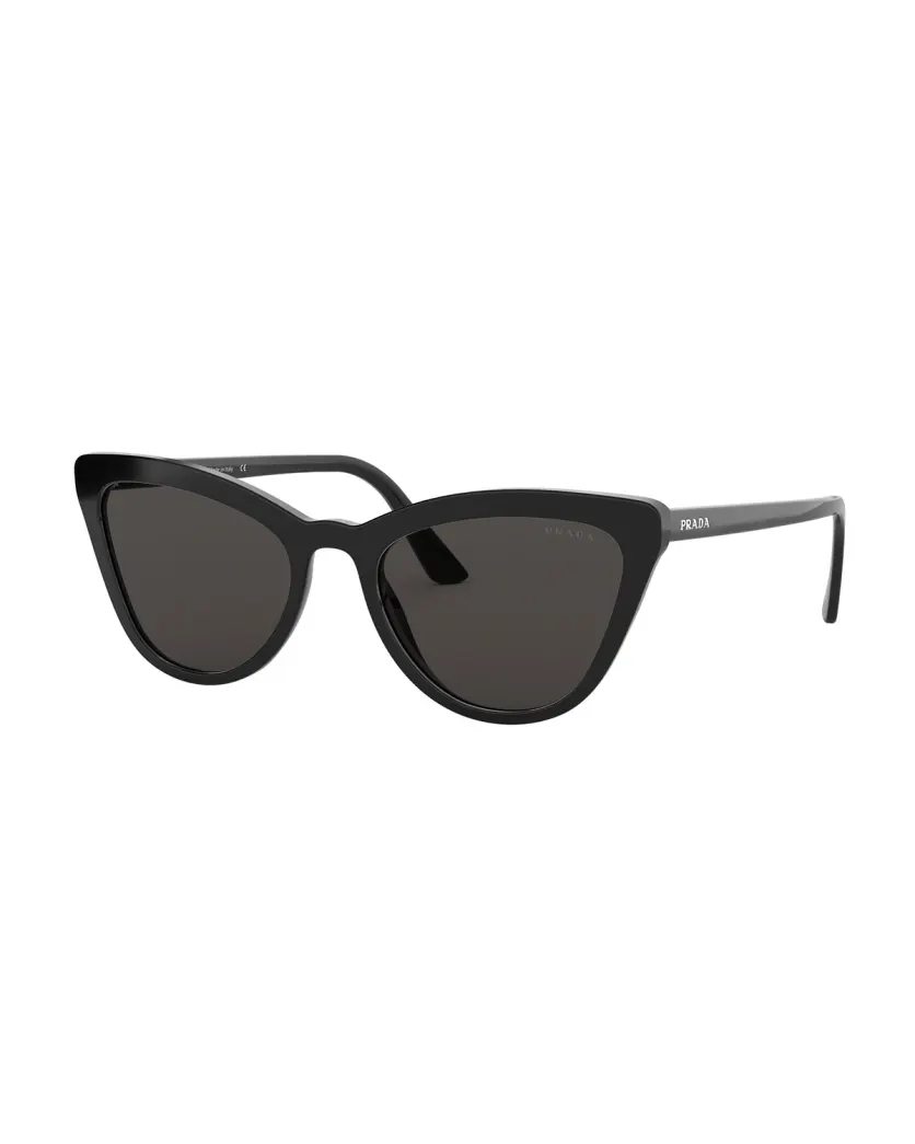 Black Prada Acetate Cat-Eye Sunglasses 