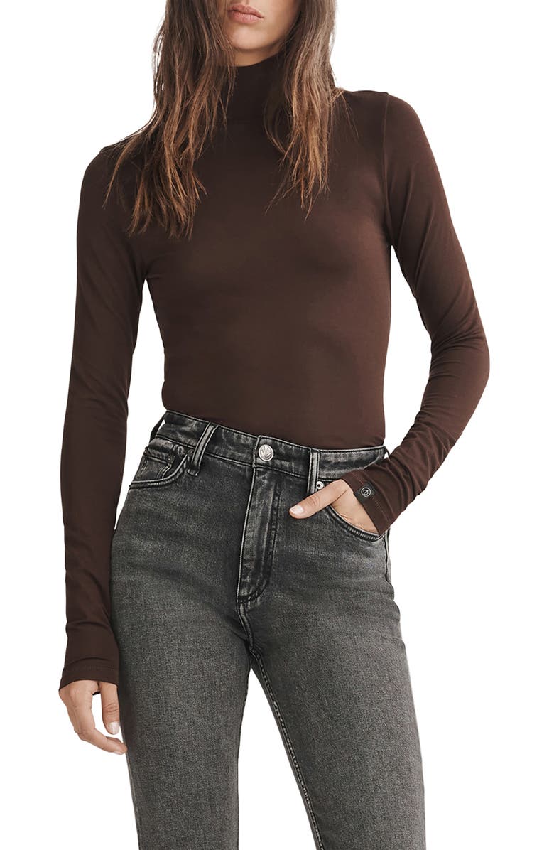 Brown Rag & Bone Luca Turtleneck 