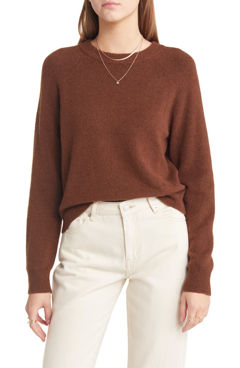 Burgundy Treasure & Bond Crewneck Sweater 