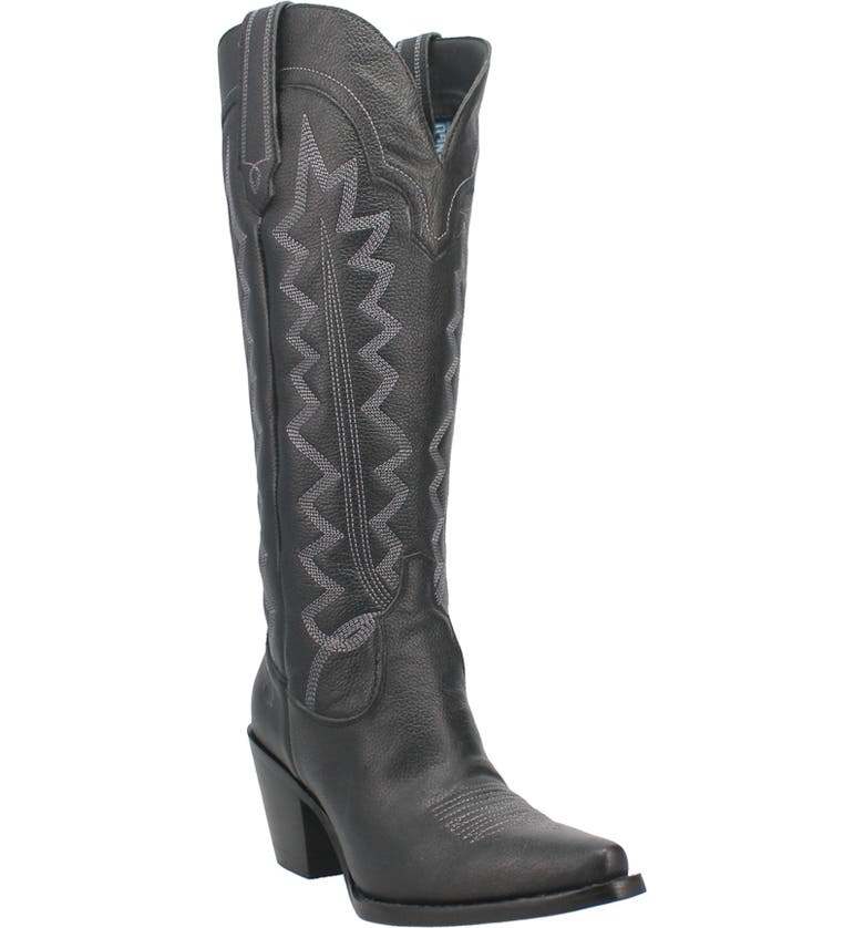 Black Dingo Knee High Western Boot 