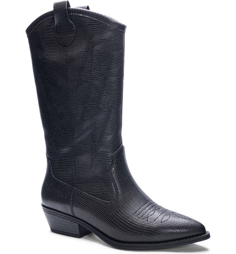 Black Dirty Laundry Josea Cowboy Boot 