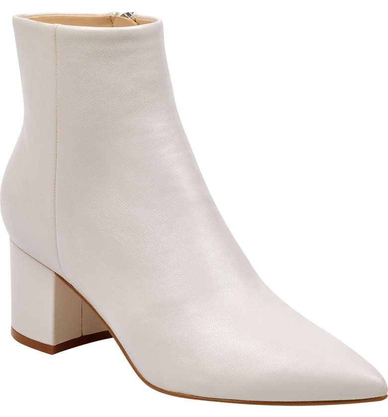 White Marc Fisher Jarli Bootie 