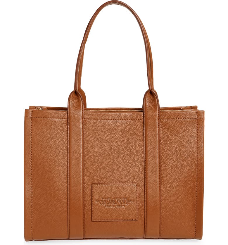 Tan Marc Jacobs The Work Leather Tote Bag 