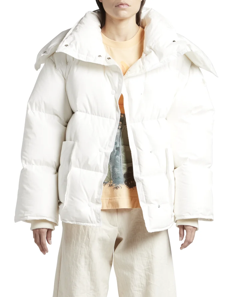 White Moncler Genius 2 Moncler 1952 Sandy Jacket 