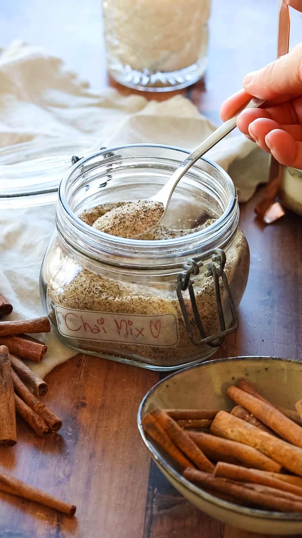 Easy Homemade Chai Latte Mix