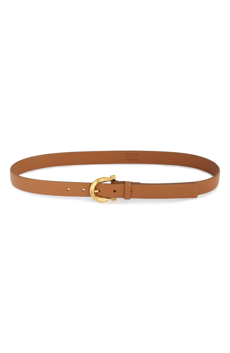 Ferragamo Gancino Calfskin Leather Belt 