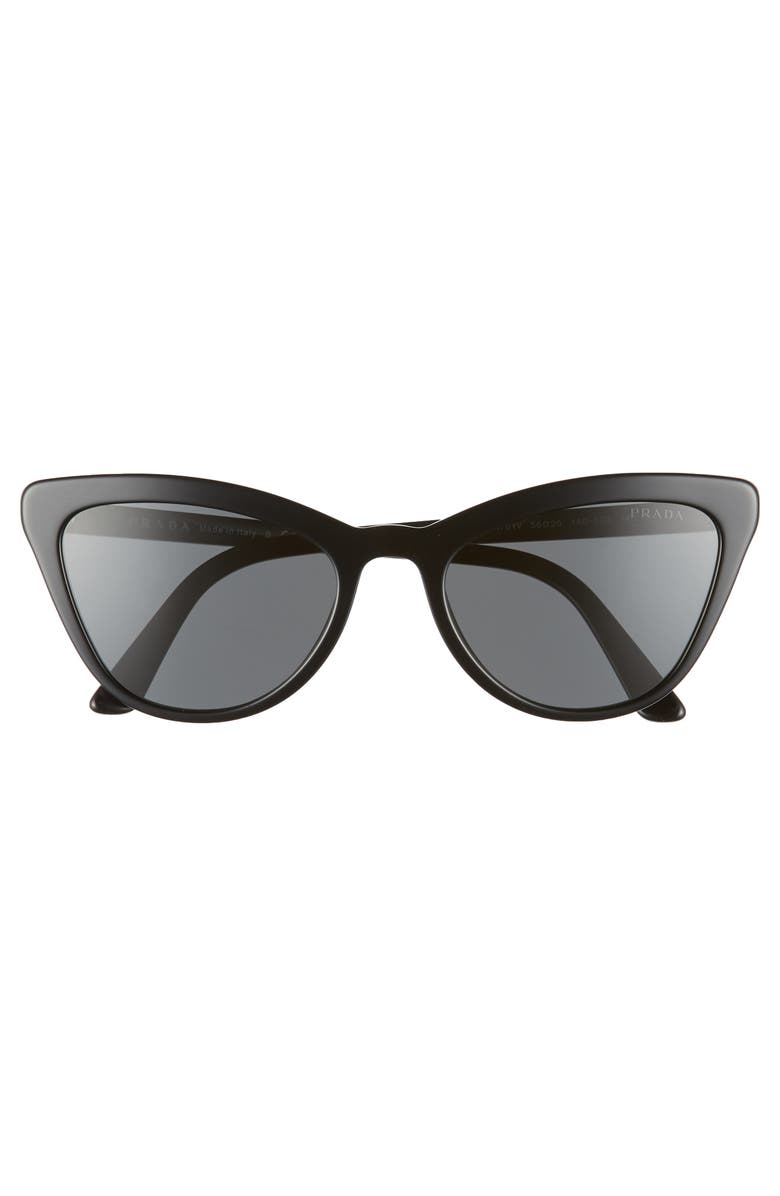 Prada 56mm Cat Eye Sunglasses