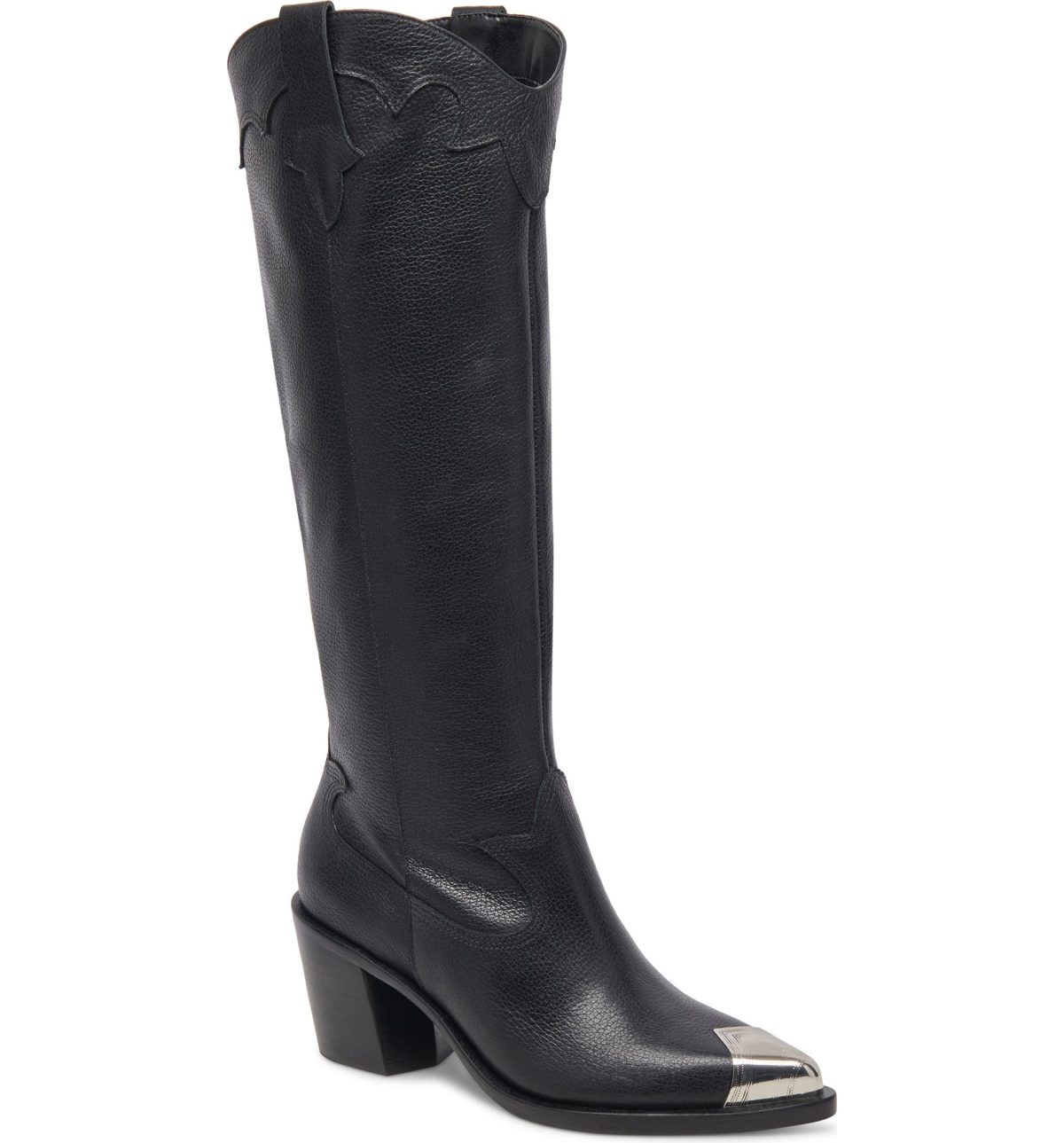 Black and silver Dolce Vita Kamryn Western Boot 