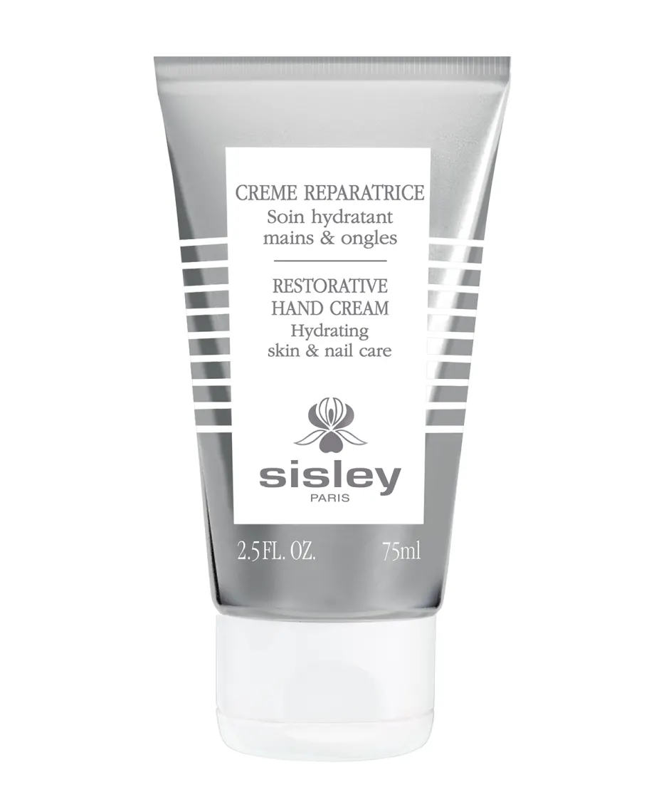 Silver and white Sisley-Paris Restorative Hand Cream 