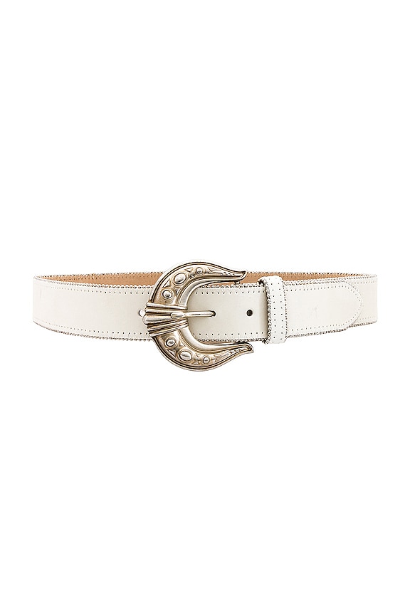 White Streets Ahead Belt 