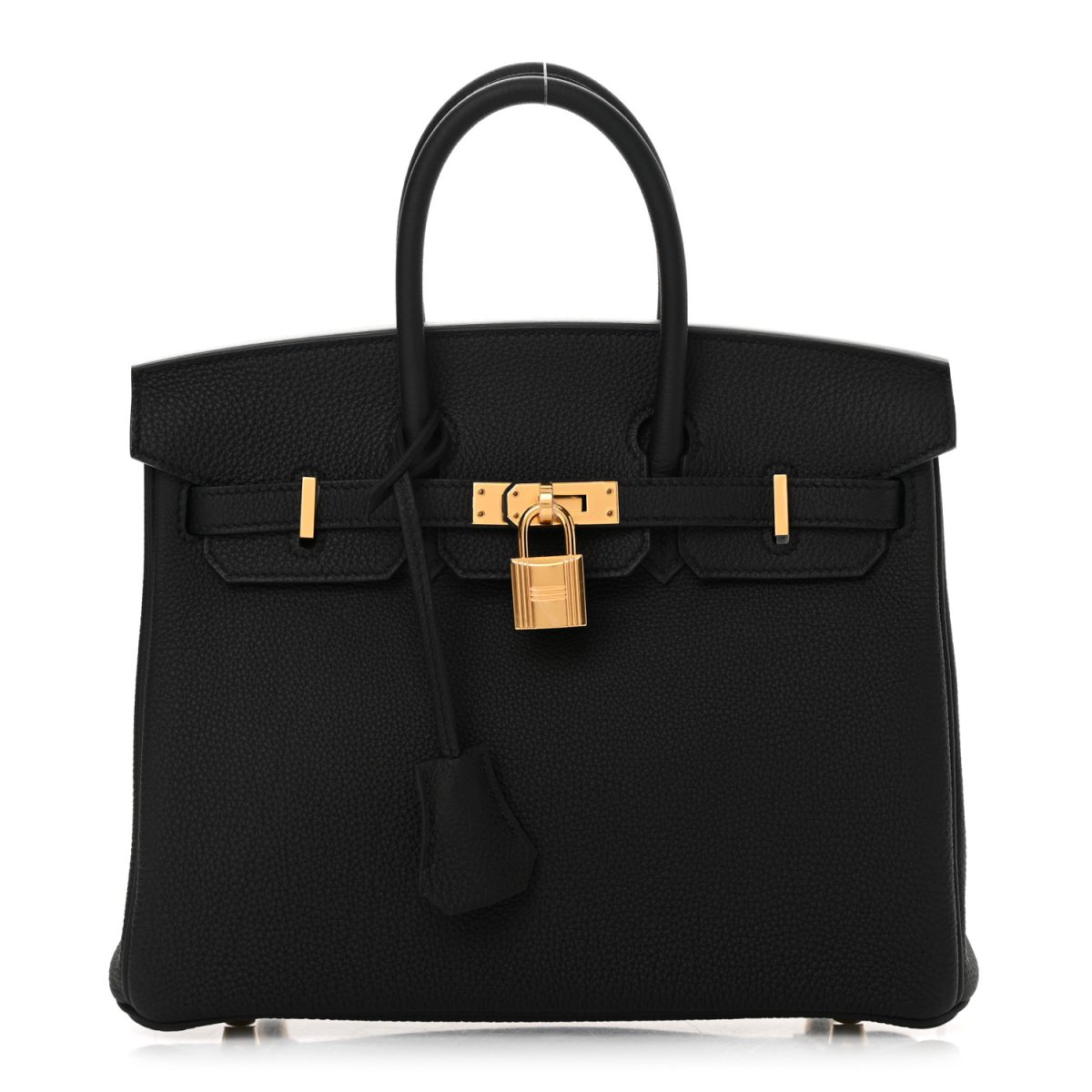 Black Hermes Togo Birkin 25 