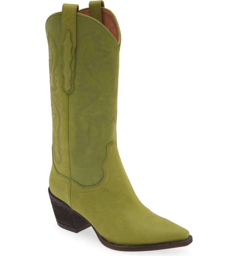 Green Jeffrey Campbell Dagget Western Boot 