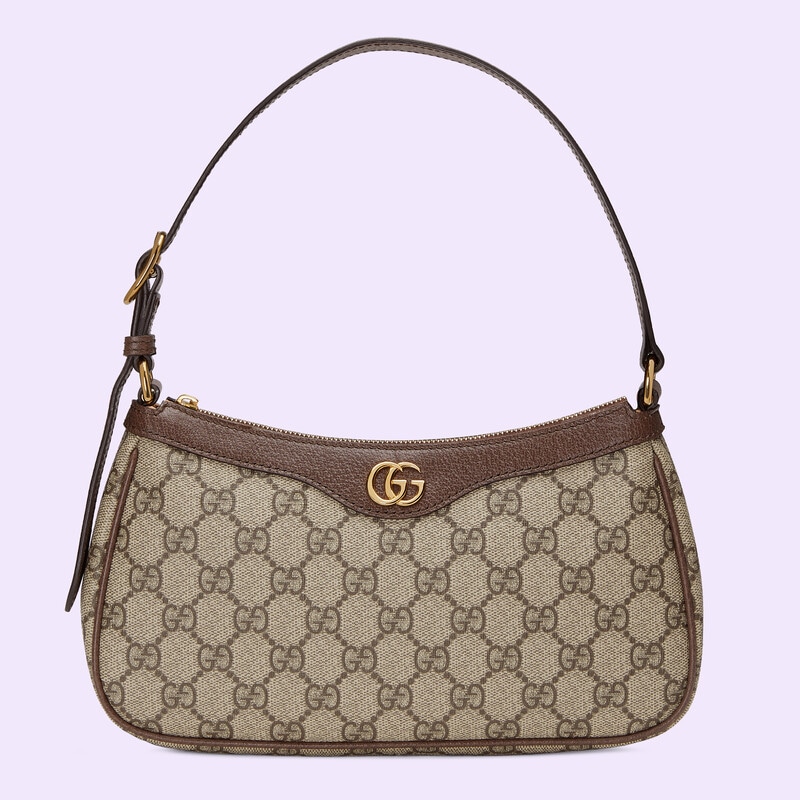 Brown Gucci Ophidia GG small handbag 