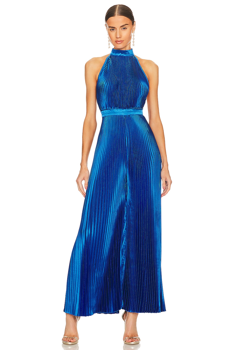 Blue L’Idee Cinema Jumpsuit 