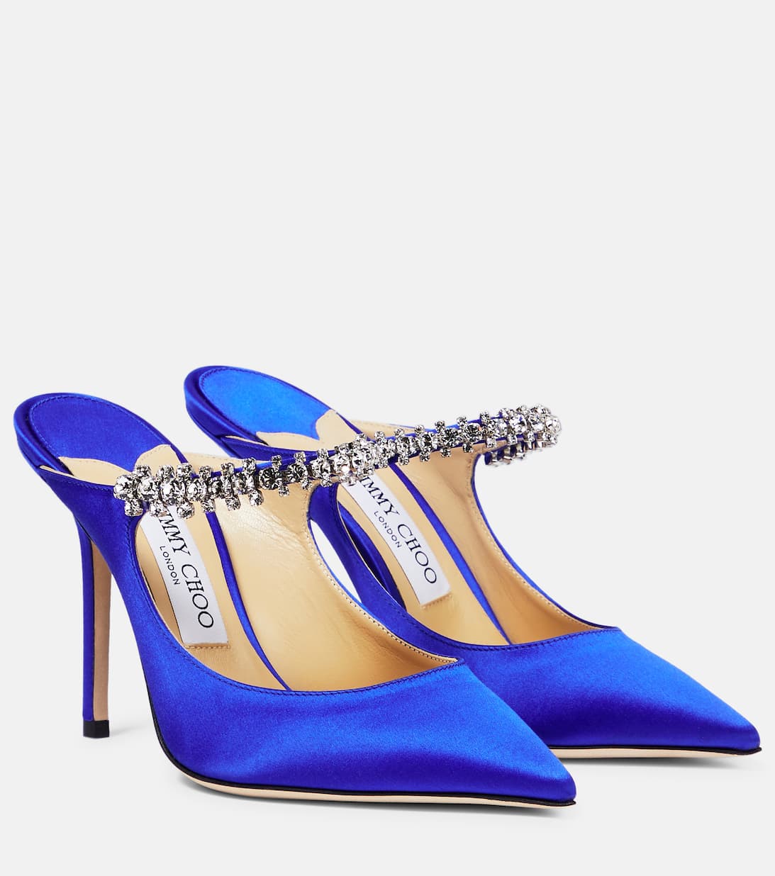 Electric blue Jimmy Choo heels