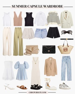 Summer Capsule Wardrobe: Key Staples For 2024