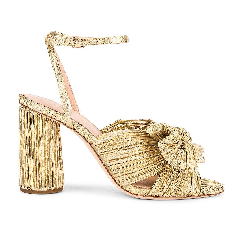 Loeffler Randall Camellia Pleated Knot Sandals