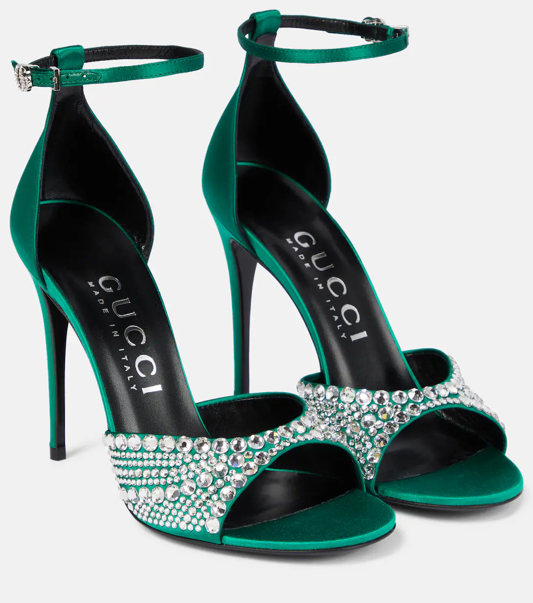 Gucci crystal sandals