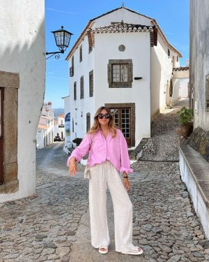 17 Effortlessly Chic Linen Pants Outfits To Try This Summer