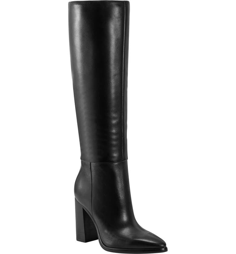 Black Marc Fisher Lannie Knee High Boot 