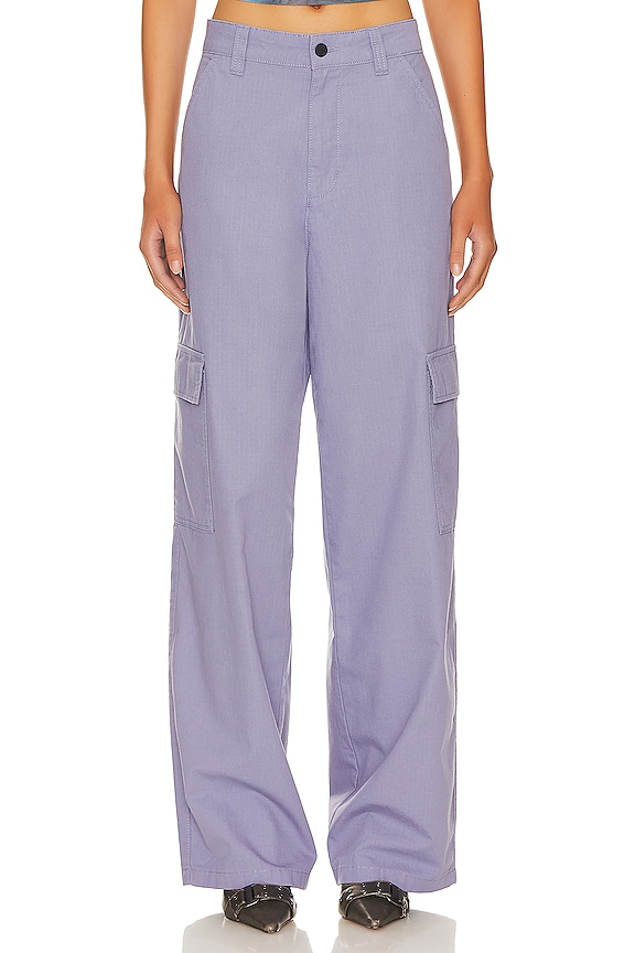 Lilac Dr Denim Donna Cargo Wide Leg 