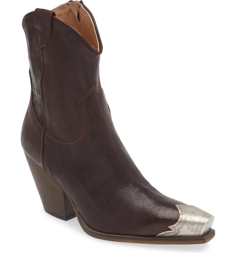 Dark brown Free People Brayden Western Boot 