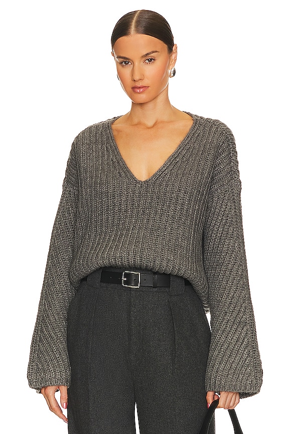 Grey Song of Style Laken Sweater 