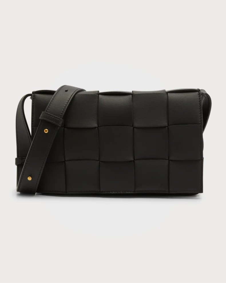 Black Bottega Veneta Cassette Bag 