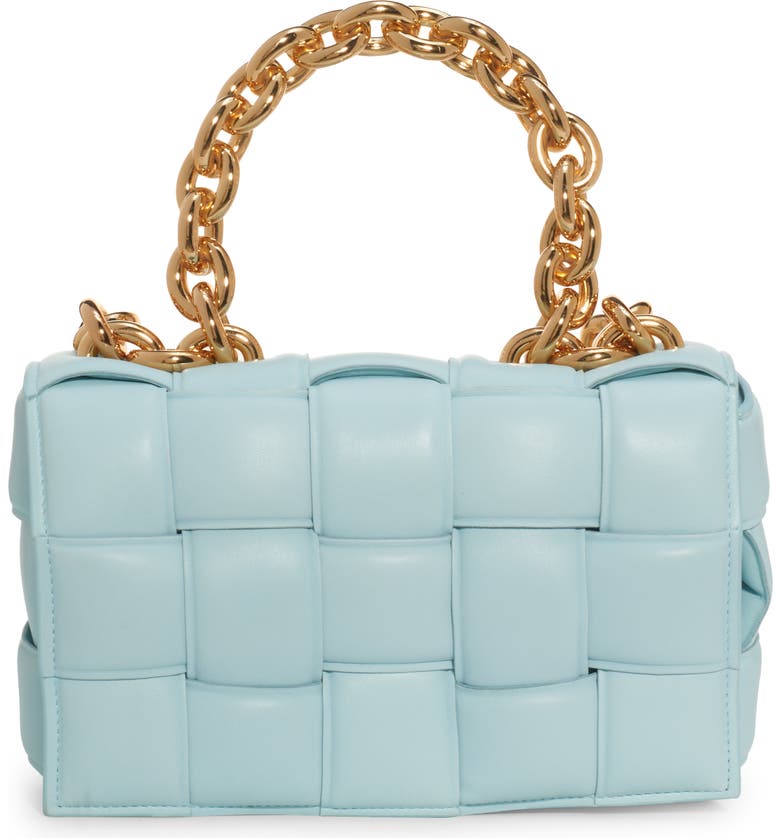 Light blue Bottega Veneta The Chain Cassette Bag 