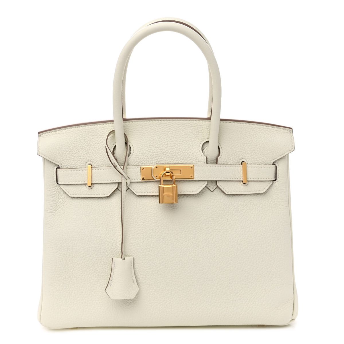 Ivory Hermès Togo Birkin 30 