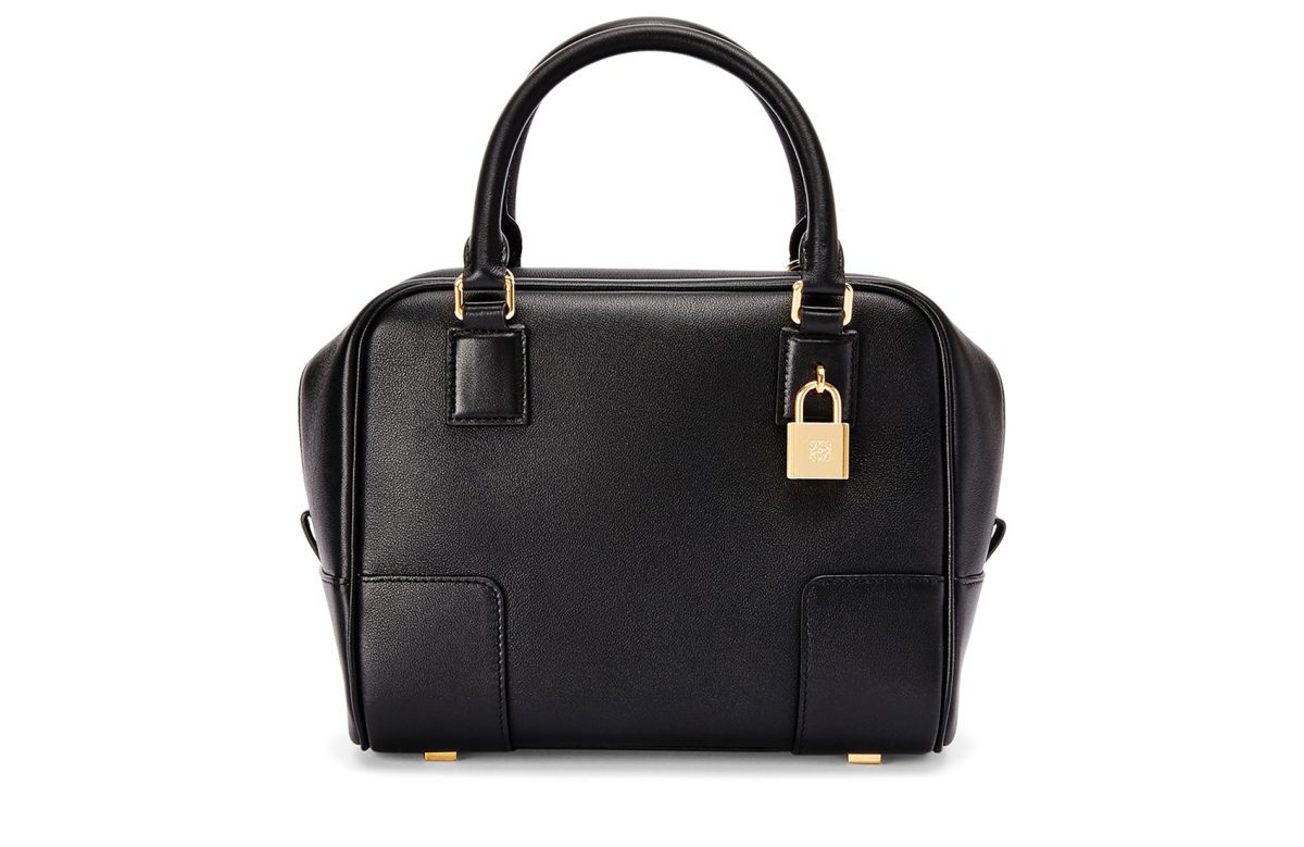 Black Loewe Amazona 19 Square bag 