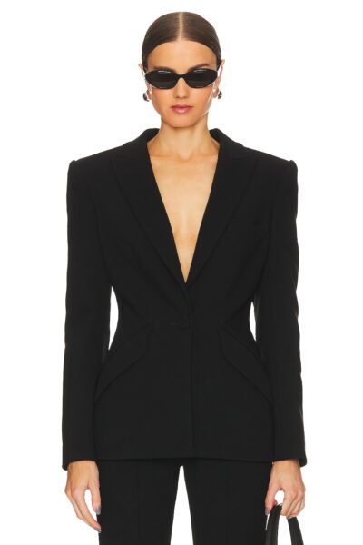 Sloan Structured Blazer Black - SANS FAFF